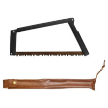 13 Inch Folding Bow Saw Folding Hand Saw,Multifunctional Rectangular Hand Saws for Wood, Bone, Tree Pruning Black