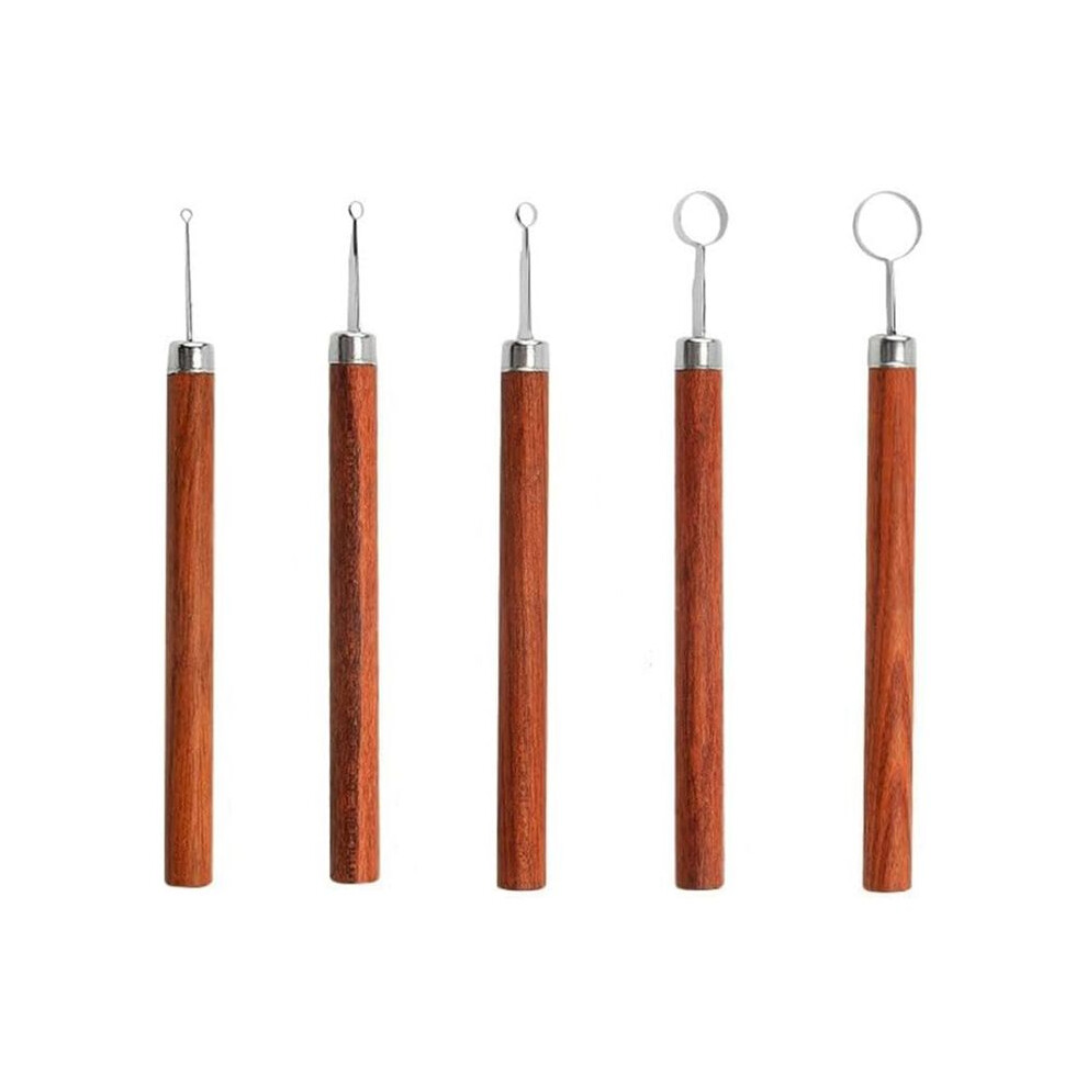 5Pc Set Circle Ribbon Tools For Polymer Clay Miniature Sculpting Tools 6033139189661