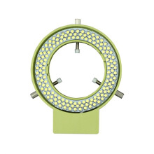 Lámpara Iluminadora de Luz Anular LED Ajustable de 144 para Microscopio Estereoscópico Industrial, Adaptador de Lupa para Cámara, Enchufe