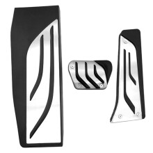 Auto Styling Gaspedaal Rempedaal Pedaal Cover voor 1 2 3 4 Serie F20 F21 F30 F32 F36 M3 M4 LHD (3 Stuks)