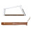 13 Inch Folding Bow Saw Folding Hand Saw,Multifunctional Rectangular Hand Saws for Wood, Bone, Tree Pruning White 2