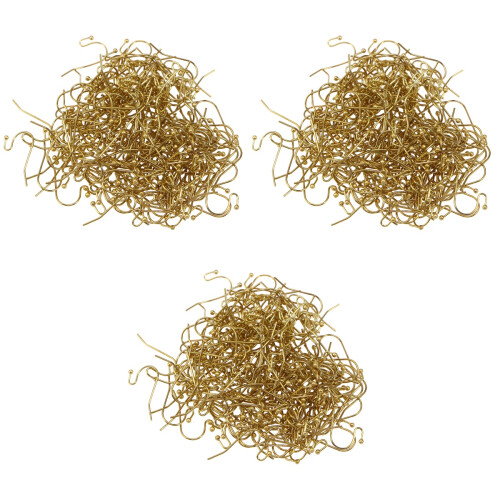 600Pièces Supports Dorés Pour Boucles D'oreilles Faciles À Utiliser 1