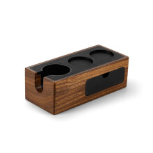 MHW-3BOMBER Vintage Tamping  Coffee Portafilter Holder51-58mm Espresso Puck Screen Storage Box Coffee Powder Pressing ,A