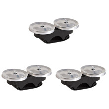 3St Kinderen Percussie Instrument Aluminium Finger Bell Speelgoed