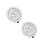 2Pièces Ampoules LED Pour Argent, Verre+abs, Cuisine 1