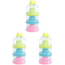 3Pièces Conteneur Bébé Triple Compartiments Séparés