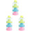 3Pièces Conteneur Bébé Triple Compartiments Séparés 1