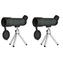 2Pièces Monoculaire Compact 20x50mm Avec Trépied Étanche Multicouleur