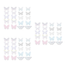 60PiÚces Décoratifs 3D Multicolores En Organza Pour DIY