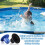 16 St. Väggplugg för Pool, Reservplugg för Poolpump, Filterhål för  och . 4