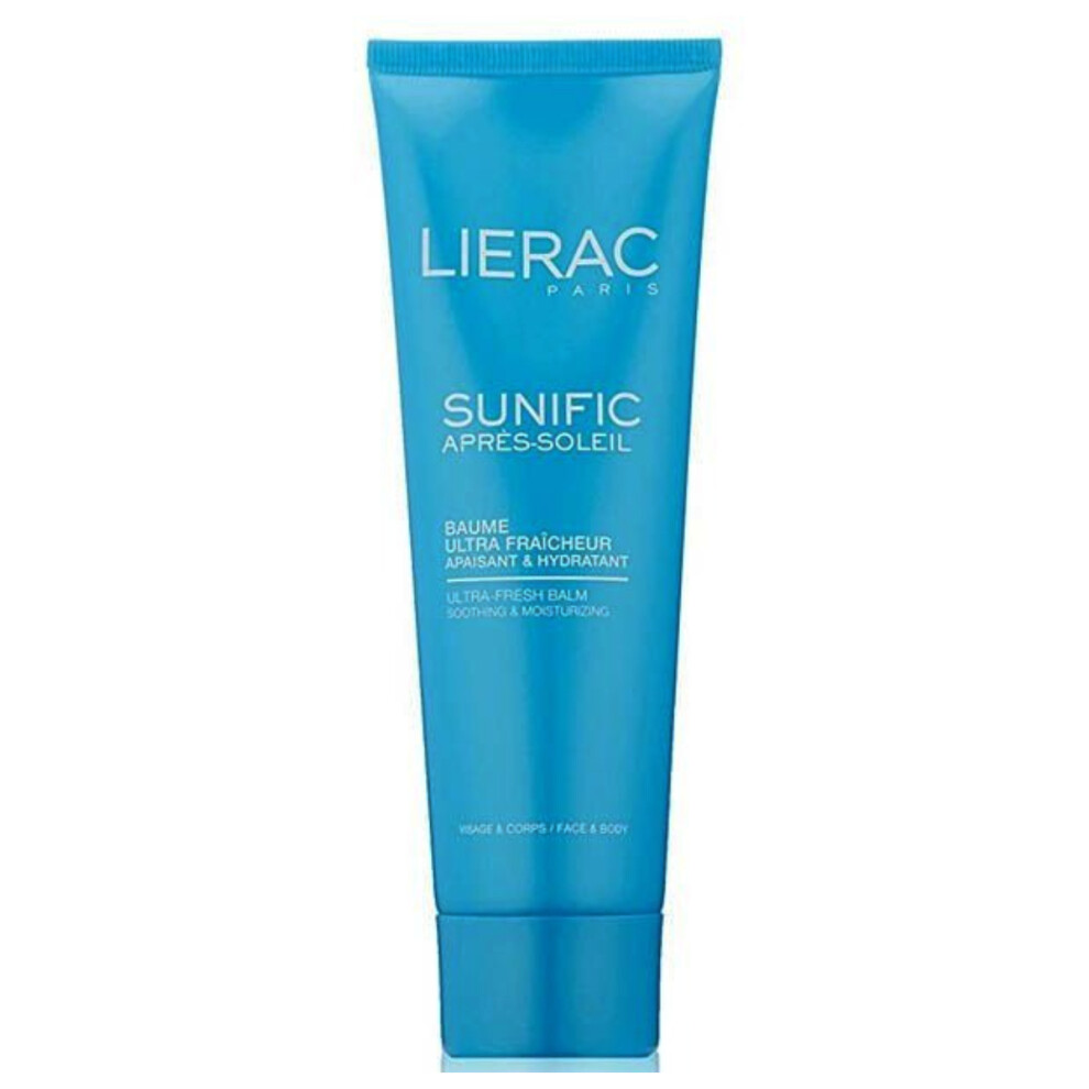 Lierac Sunific After Sun Milk Tube |Soothing & Hydrating After-Sun Lotion, Cooling Skin Care for Sun-Exposed Skin  - 125ml