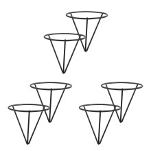 6Pièces Rack En Fer Stable Pour Germination Décoration