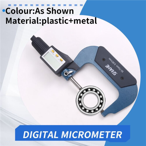 SHAHE 50-75mm 0.001mm Digital Micrometer Electronic Digital Outside Micrometer Resolution 0.001mm Instrument 2