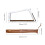 13 Inch Folding Bow Saw Folding Hand Saw,Multifunctional Rectangular Hand Saws for Wood, Bone, Tree Pruning White 7