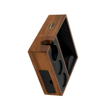 MHW-3BOMBER Vintage Tamping Sitz Kaffee Siebträgerhalter 51-58mm Espresso Puck Sieb Aufbewahrungsbox Kaffeepulver Presssitz, B