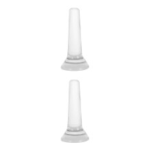 2Pièces Muller En Verre Transparent Pour Mélange Pigments Peinture
