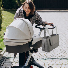 Baby Stroller Bag Baby Stroller Opbergtas Draagbare Multifunctionele Moedertas Grote Capaciteit Stroller Bag B