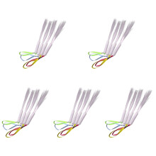 20Pcs White Fiber Optic Wand LED Glow Sticks for Wedding Party Favors