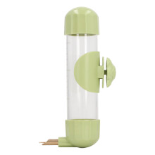 Leak-Proof Acrylic Parrot Water Dispenser, 300ml, Green