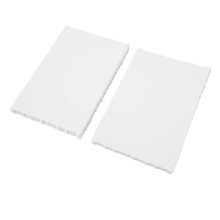 Set aus 100 weißen Schaumkartonblättern, 15x10cm, 250 g/m², für Scrapbooking und DIY-Basteleien