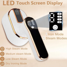 1000-W-Reisedampfbügeleisen für Kleidung, LED--Dampfbügelmaschine, Handgerät, Kleine Reisegröße, US-Stecker