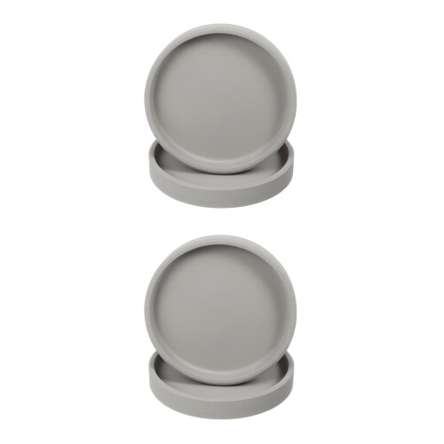 2Pièces Support En Céramique Pour Pots De Fleurs Antidérapant 1