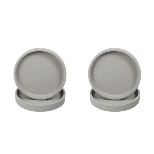 2Pièces Support En Céramique Pour Pots De Fleurs Antidérapant 2