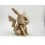 6 PCS 3D printed Pikachu skeleton model toy set 5