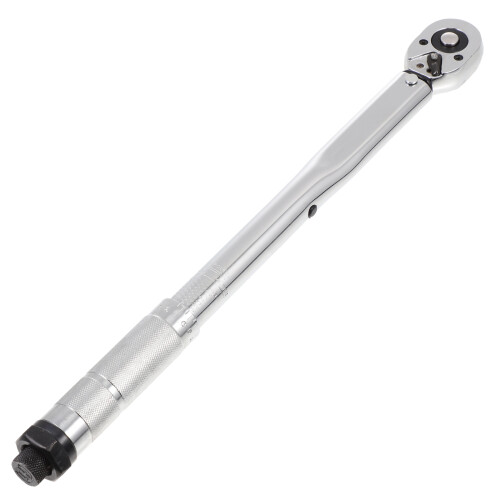 Clé Dynamométrique 3/8 Chromé Vanadium Argentée Pour