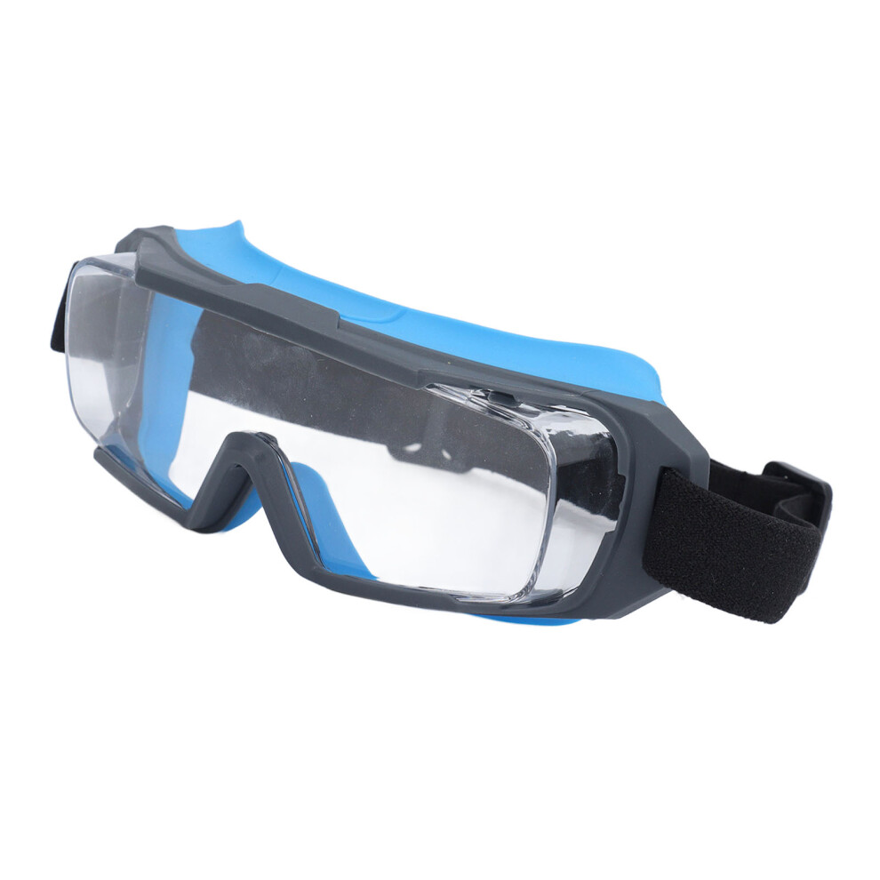 Anti Fog Safety Goggles Breathable Lab Glasses Eye Protection Blue 4941386440140