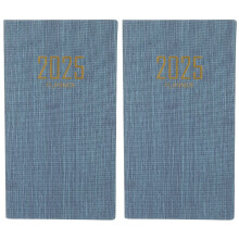 2St Lichtgewicht Blauwe Agenda Notepad Voor Studie En Werk
