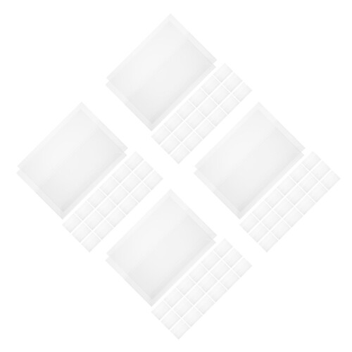 80Pièces Protège-Documents Transparent En PP Pour