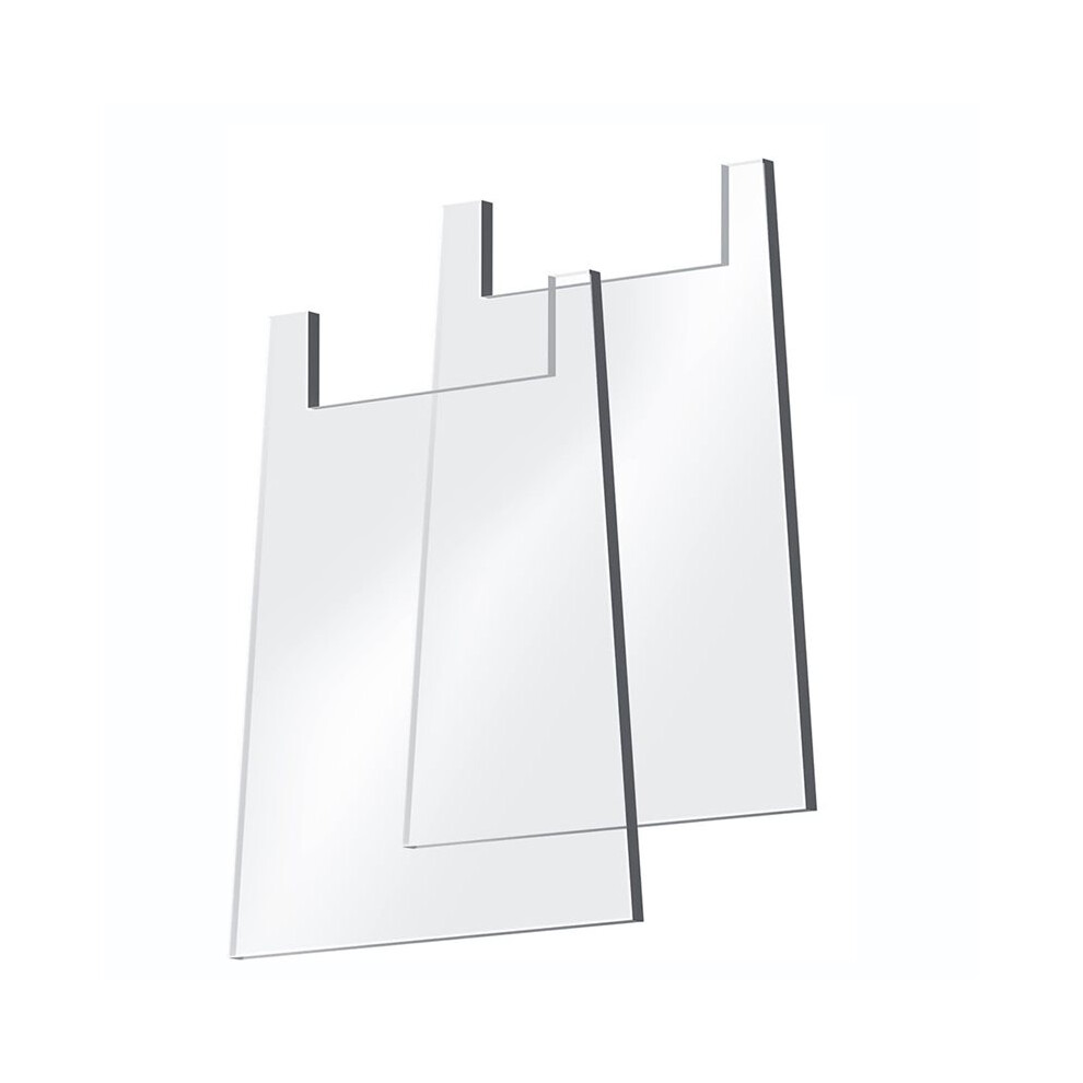 Couch Wall Stopper, Clear Acrylic Wall Spacer For Square Legs Within 3", Prevents Furniture Movement, 2Pcs 4713283248736