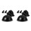 6Pcs Car Dash Cam Suction Cup Mount Black Plastic Adjustable Holder 1