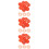 300Pièces Housses De Détecteur De Orange Visible 10