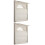 2Pièces Cache Vent Sèche-Linge Louvered Anti- Durable 6