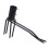 Accessoire Crochet Désherbeur Noir Courbure Pour Jardin 1