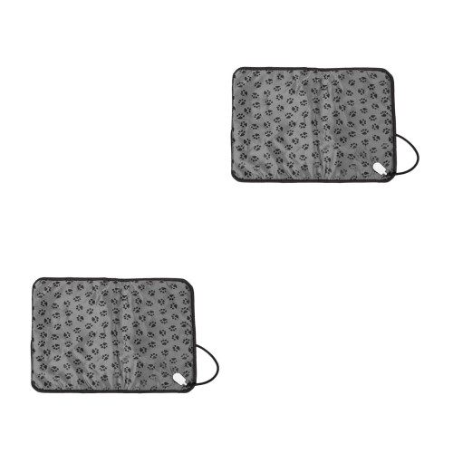 2Pcs Durable Waterproof Pet Heating Pad Electric Blanket for Home Use 2
