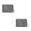 2Pcs Durable Waterproof Pet Heating Pad Electric Blanket for Home Use 4