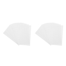 90Sheets Wide Ruled Loose Leaf Paper for A6 6-Ring Binder Planner