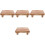 4Pièces Marchepieds Bois Bébé, Usage Polyvalent Maison Et 4