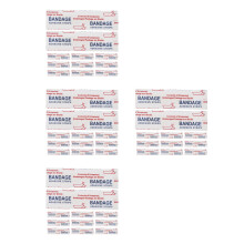 200Pcs Soft Breathable Waterproof Adhesive Tape for Wound Care White