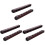 3Ensembles Porte-Queues Billard Bois Mural Multi-Slots Couleur 1