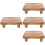 4Pièces Marchepieds Bois Bébé, Usage Polyvalent Maison Et 7