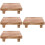 4Pièces Marchepieds Bois Bébé, Usage Polyvalent Maison Et 8