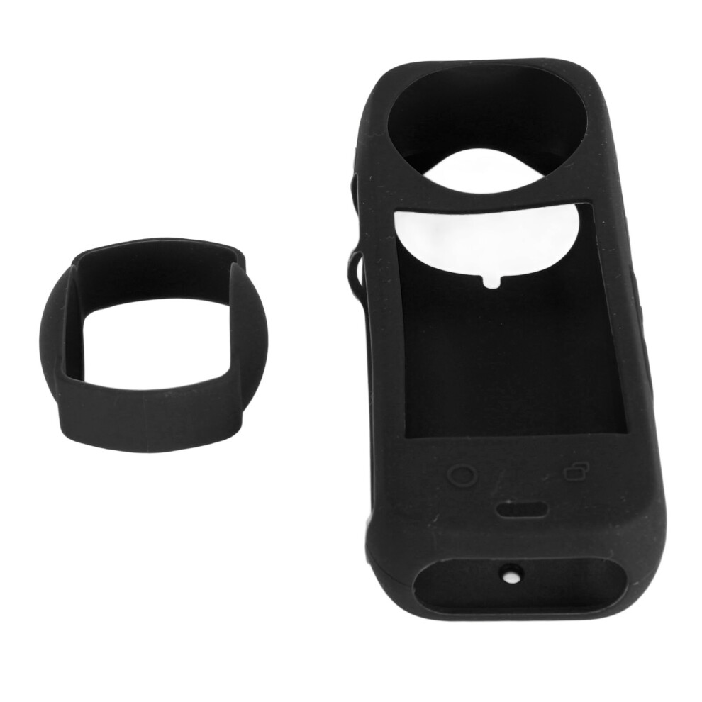 Shockproof Silicone Cover For Insta360 X4 Panorama Camera Black 4901386441479