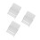 3Pièces Distributeur Réglable D'étiquettes Transparent Pour 4