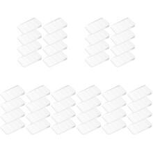 40Pièces Cales En Transparentes Pour Stabiliser Tables Wc