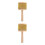 2Pièces Petit Cabasa Bois Métal Instrument Percussion Portable 8