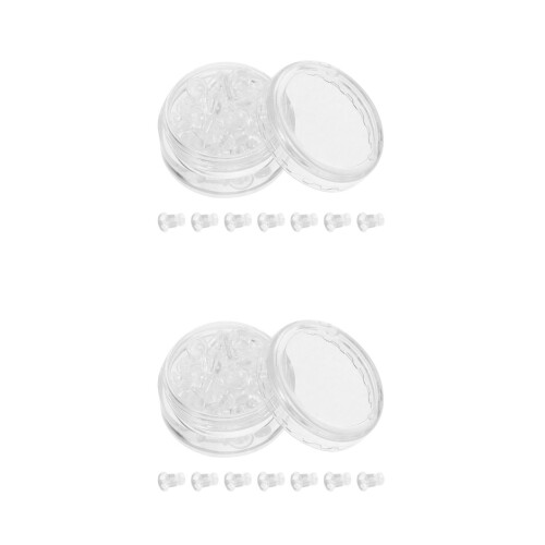 Einfache Kunststoff Ohrstecker Stopper Für Sicheren Halt